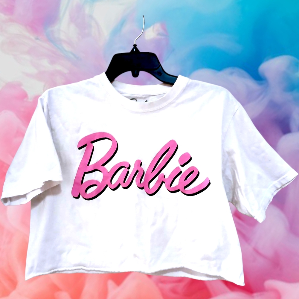 Barbie Logo Crop Top